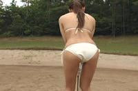 [ENFD-4116] No Mizugi de Golf - Lesson Hen DVD - Image 13